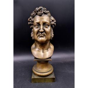 Buste en bronze du roi des Français Louis Philippe époque XIX e siècle 