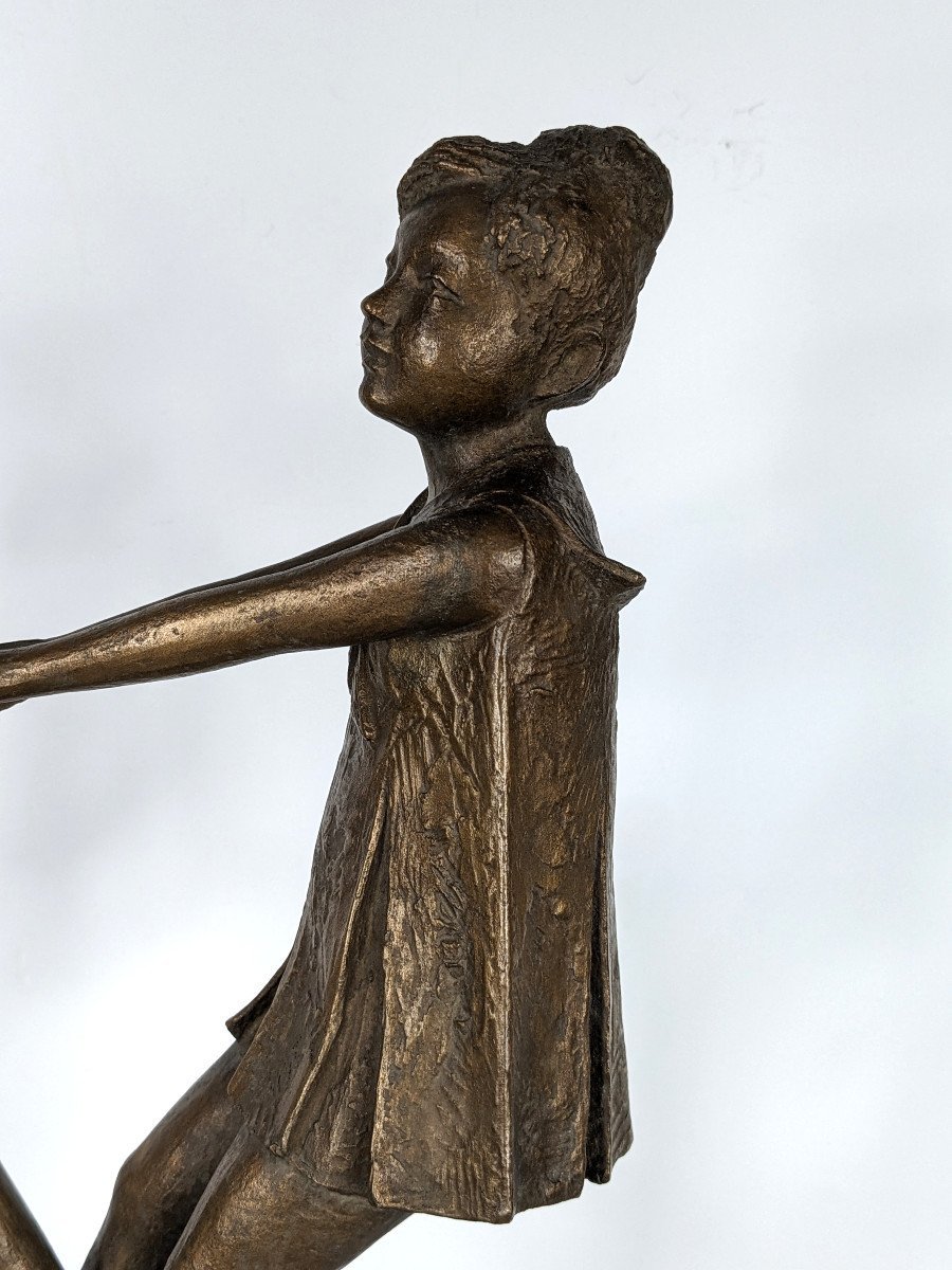 La Ronde - bronze circa 1960 - Mitsutsune Miyamoto 1913-2001 #435-photo-1