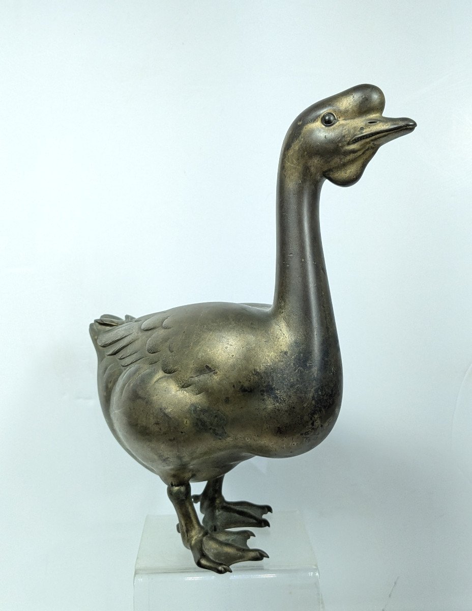 Oie dodue - bronze 1930-50  Japon #660-photo-3