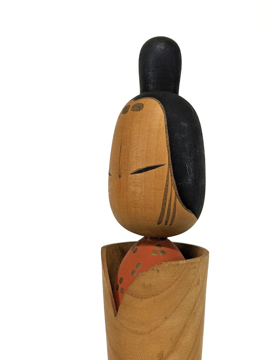 Poupée Kokeshi - Maître Shizo Shozan Circa 1960-70  -d1-photo-1