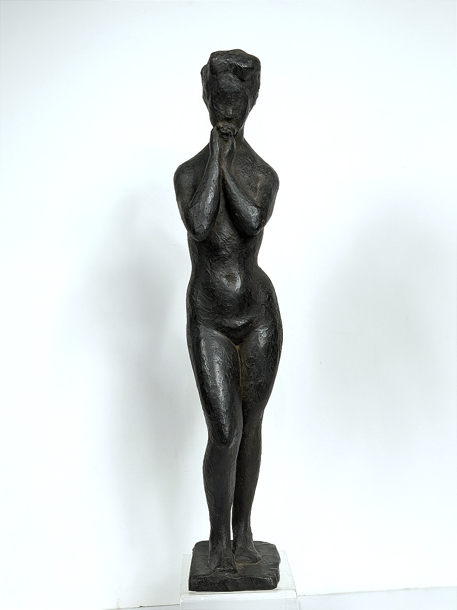 Grand nu 56,5 cm - Yuichi Yamamoto 1899-1987  - bronze circa 1950-60 #699