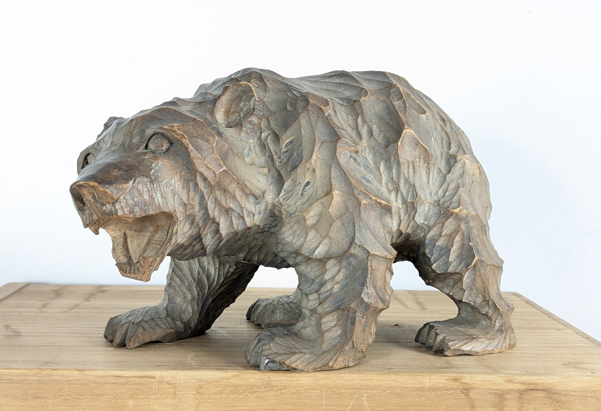 Ours grognant, pelage clair Japon 1970 #11