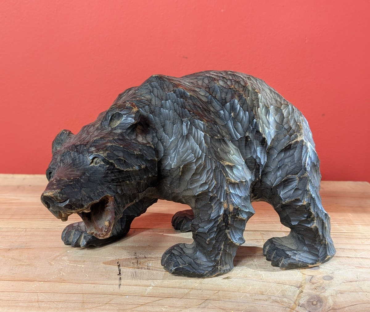 Grumpy Bear, Dark Fur Japan Ainu 1960-70 #12
