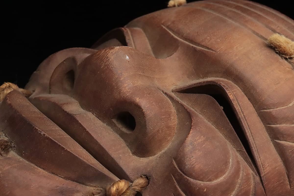Noh Mask - Okina - Showa Period 1950-60 #653-photo-4