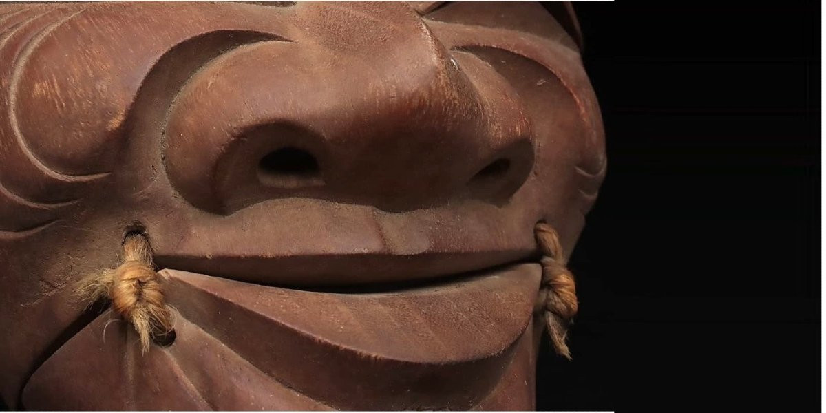 Noh Mask - Okina - Showa Period 1950-60 #653-photo-4
