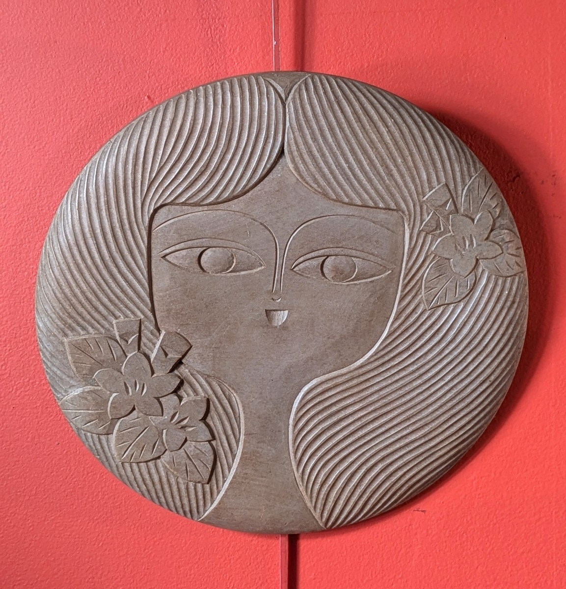 Visage souriant vintage 1980-90 - atelier Toshiki Kozono - Kamakura  #723