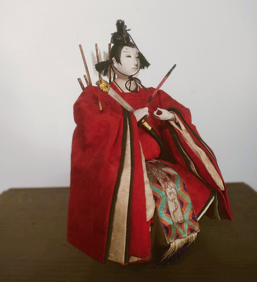 Poupées samouraï et shogun - hina matsuri - Japon 1930-50#376-photo-1
