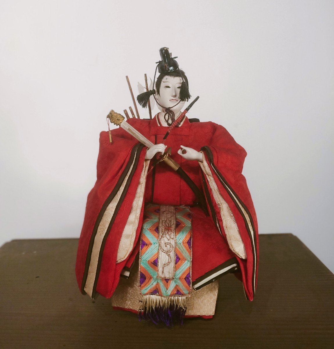 Poupées samouraï et shogun - hina matsuri - Japon 1930-50#376-photo-3
