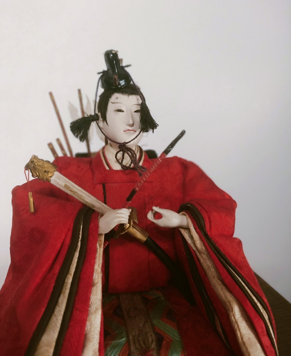 Poupées samouraï et shogun - hina matsuri - Japon 1930-50#376-photo-6