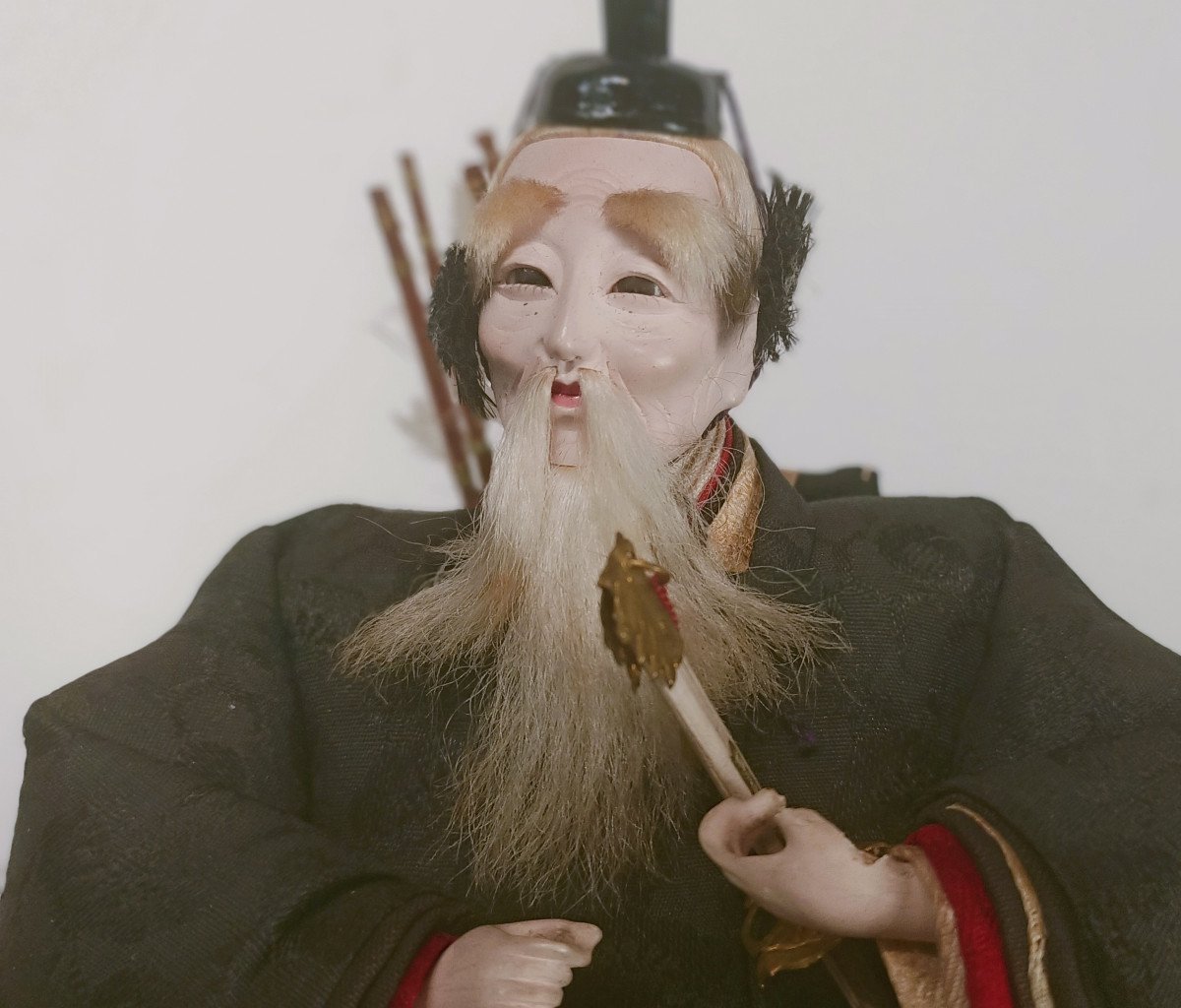 Poupées samouraï et shogun - hina matsuri - Japon 1930-50#376-photo-7