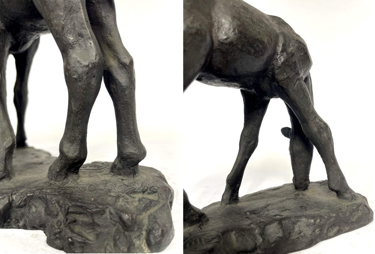 Bronze Foal By Junji Wakebe 191-1995 #728-photo-7