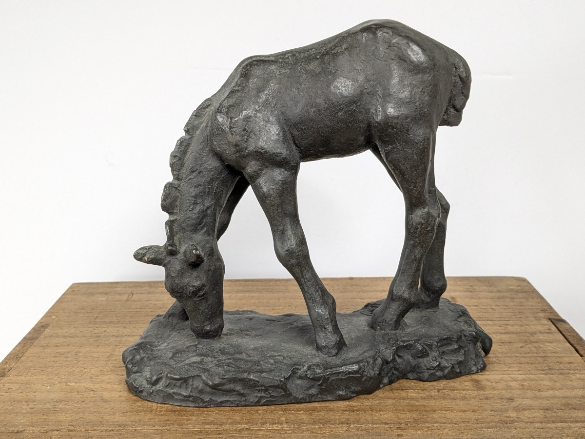 Bronze Foal By Junji Wakebe 191-1995 #728