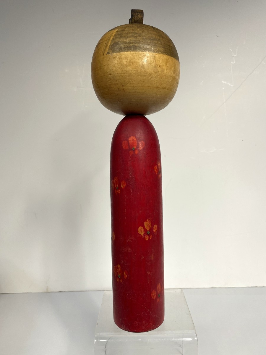 Kokeshi With Double Darling - Takashi Hajime 1918-2002 - Hama1024-12-photo-4