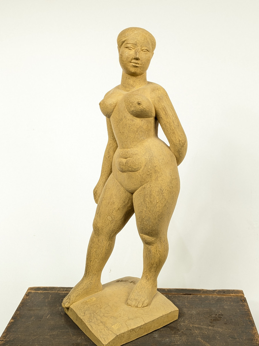 Venus - par Usagi Saeko (1919-2000) - Bois sculpé 1975 #690-photo-3