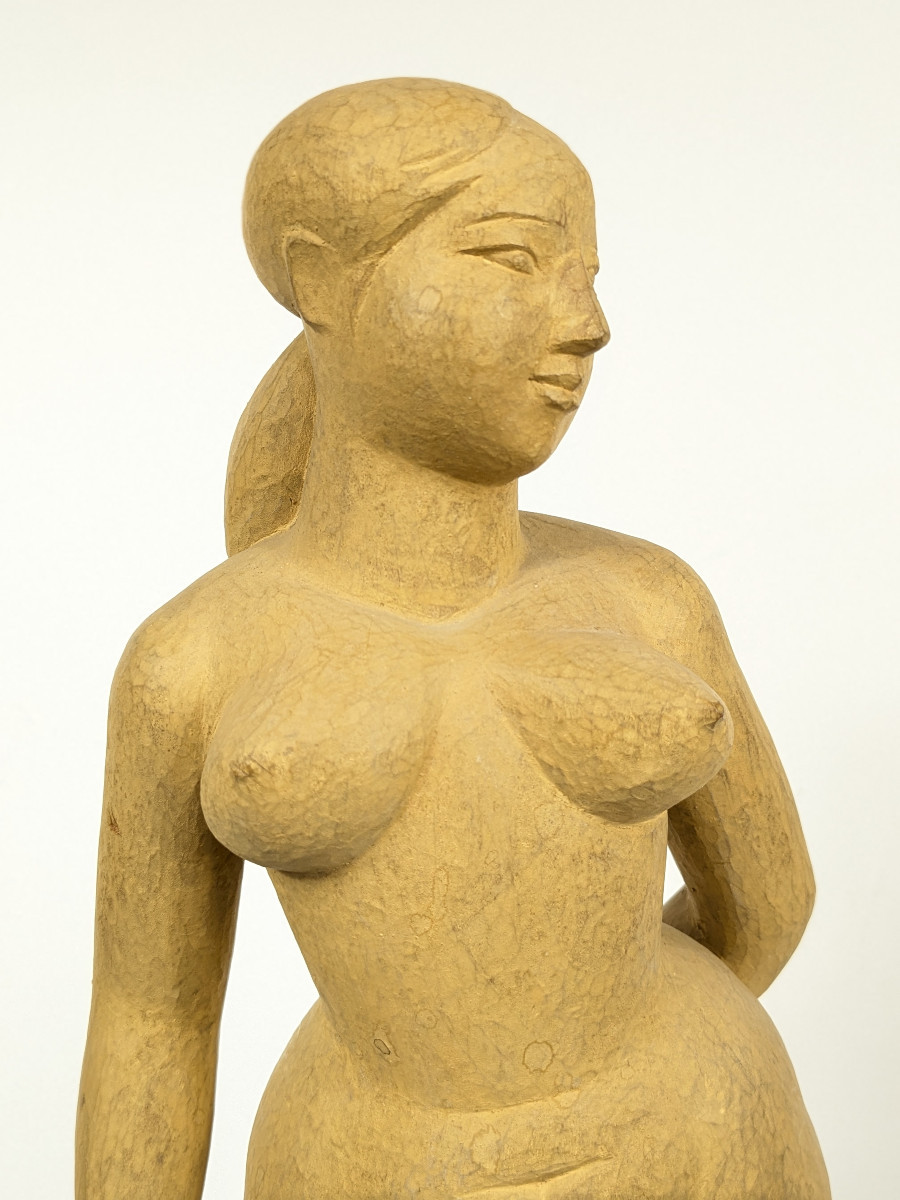 Venus - par Usagi Saeko (1919-2000) - Bois sculpé 1975 #690-photo-4