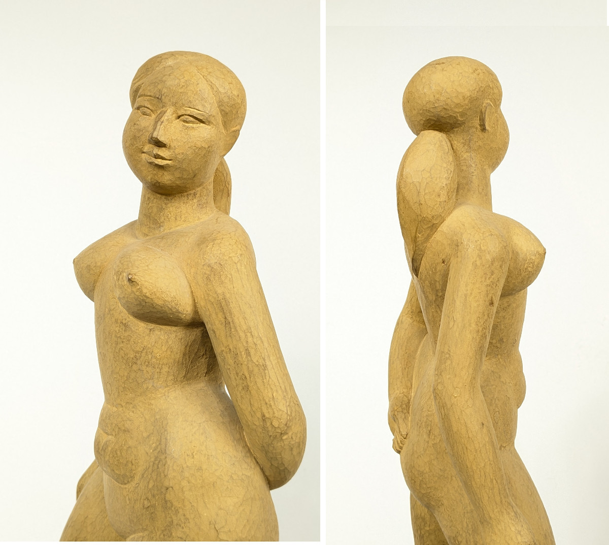 Venus - par Usagi Saeko (1919-2000) - Bois sculpé 1975 #690-photo-3