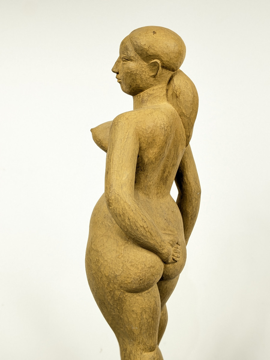 Venus - par Usagi Saeko (1919-2000) - Bois sculpé 1975 #690-photo-5
