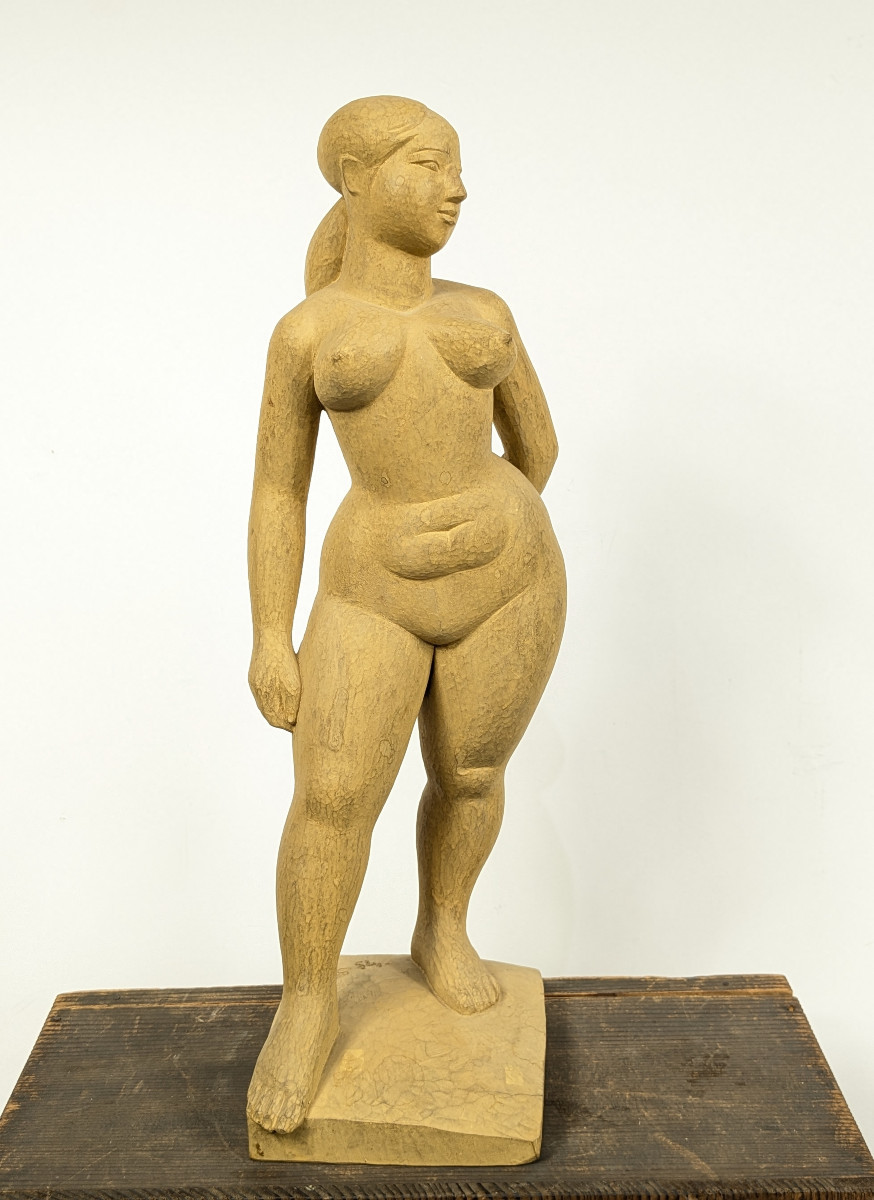 Venus - par Usagi Saeko (1919-2000) - Bois sculpé 1975 #690
