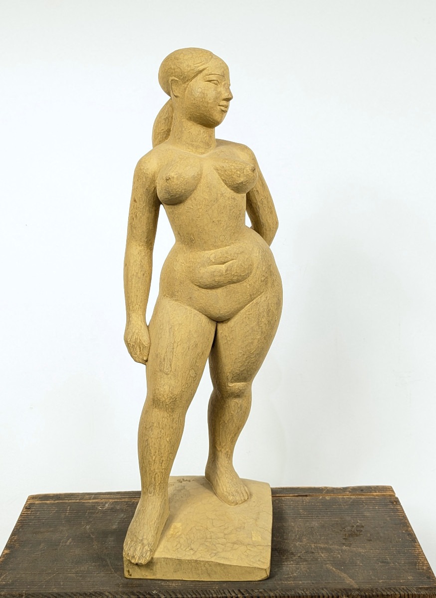 Venus - By Usagi Saeko (1919-2000) - Woodcarving 1975 #690