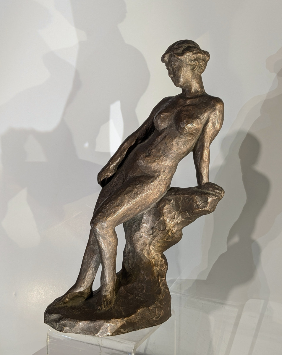 Nu au rocher - Takashi Mine 1913-2003 Japon- bronze 1953 #850