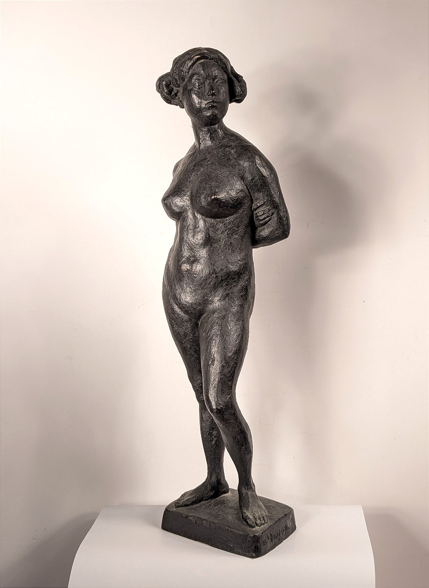 Grand nu, circa 1950-60 - bronze 73cm -  Shigeru Kinoshita 1908-1988 #901-photo-2