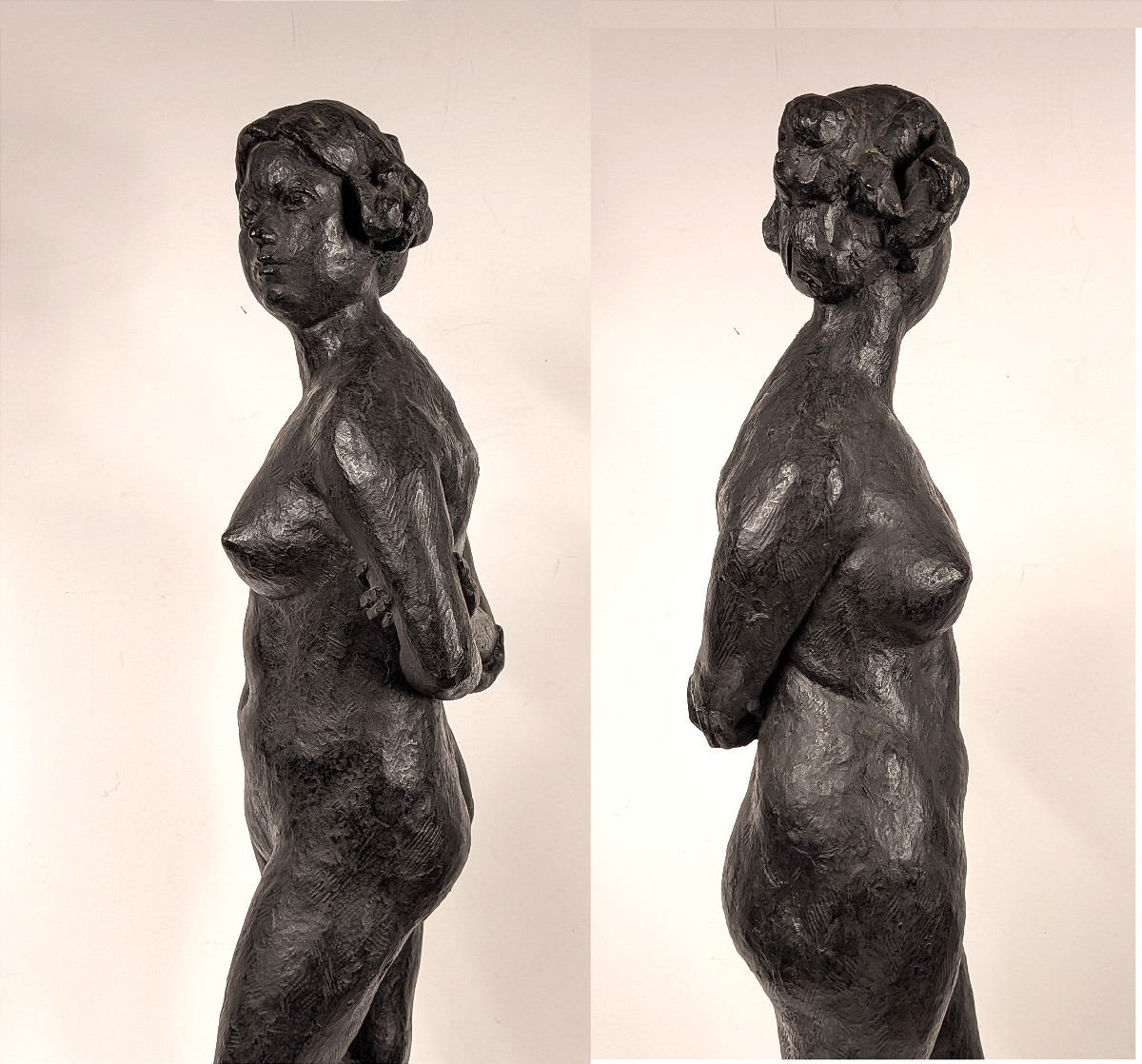 Grand nu, circa 1950-60 - bronze 73cm -  Shigeru Kinoshita 1908-1988 #901-photo-4