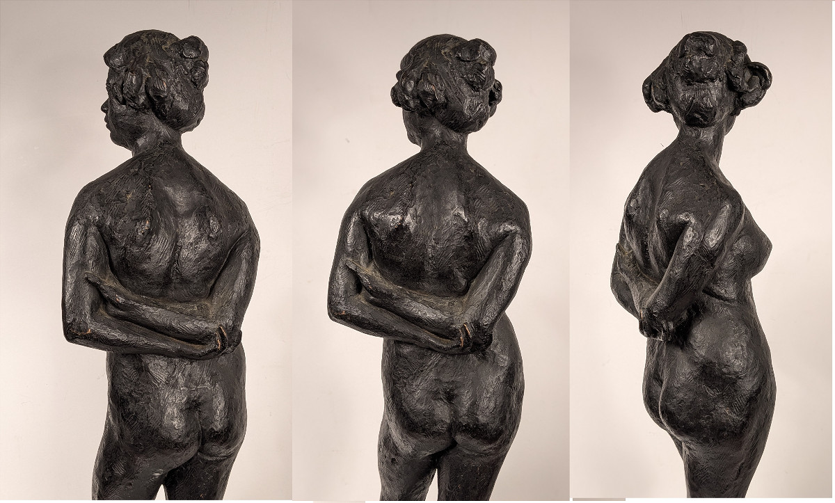 Grand nu, circa 1950-60 - bronze 73cm -  Shigeru Kinoshita 1908-1988 #901-photo-7