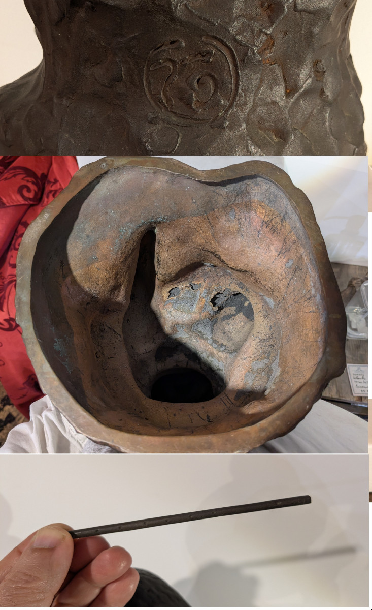 Child With The Flute - Bronze By Ariichi Yamahata – 1908 - 1980 #238-photo-8