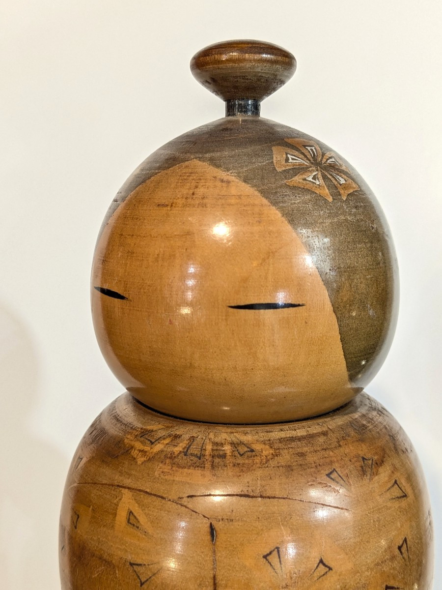 Kokeshi By Master Kishi Sadao 1932-88-photo-3