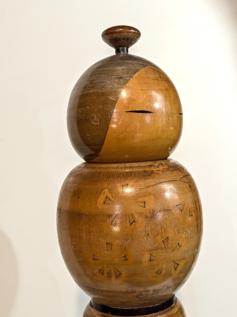 Kokeshi By Master Kishi Sadao 1932-88-photo-3