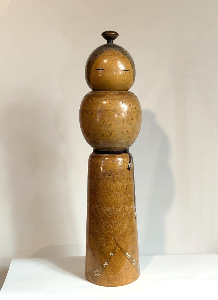 Kokeshi By Master Kishi Sadao 1932-88