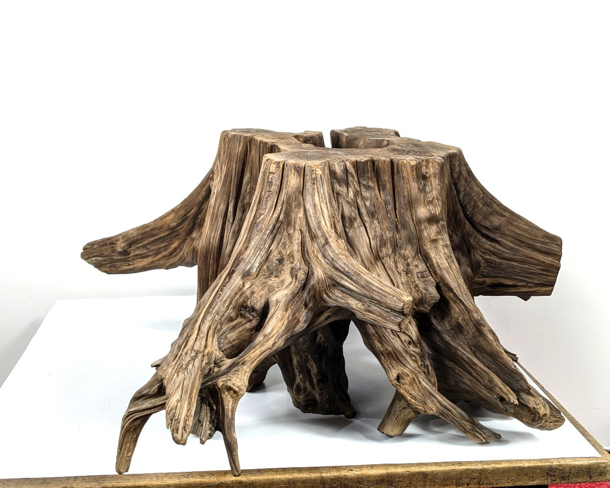 Wabi-sabi Root - Kare San Sui Garden - 20th Century Showa-photo-3