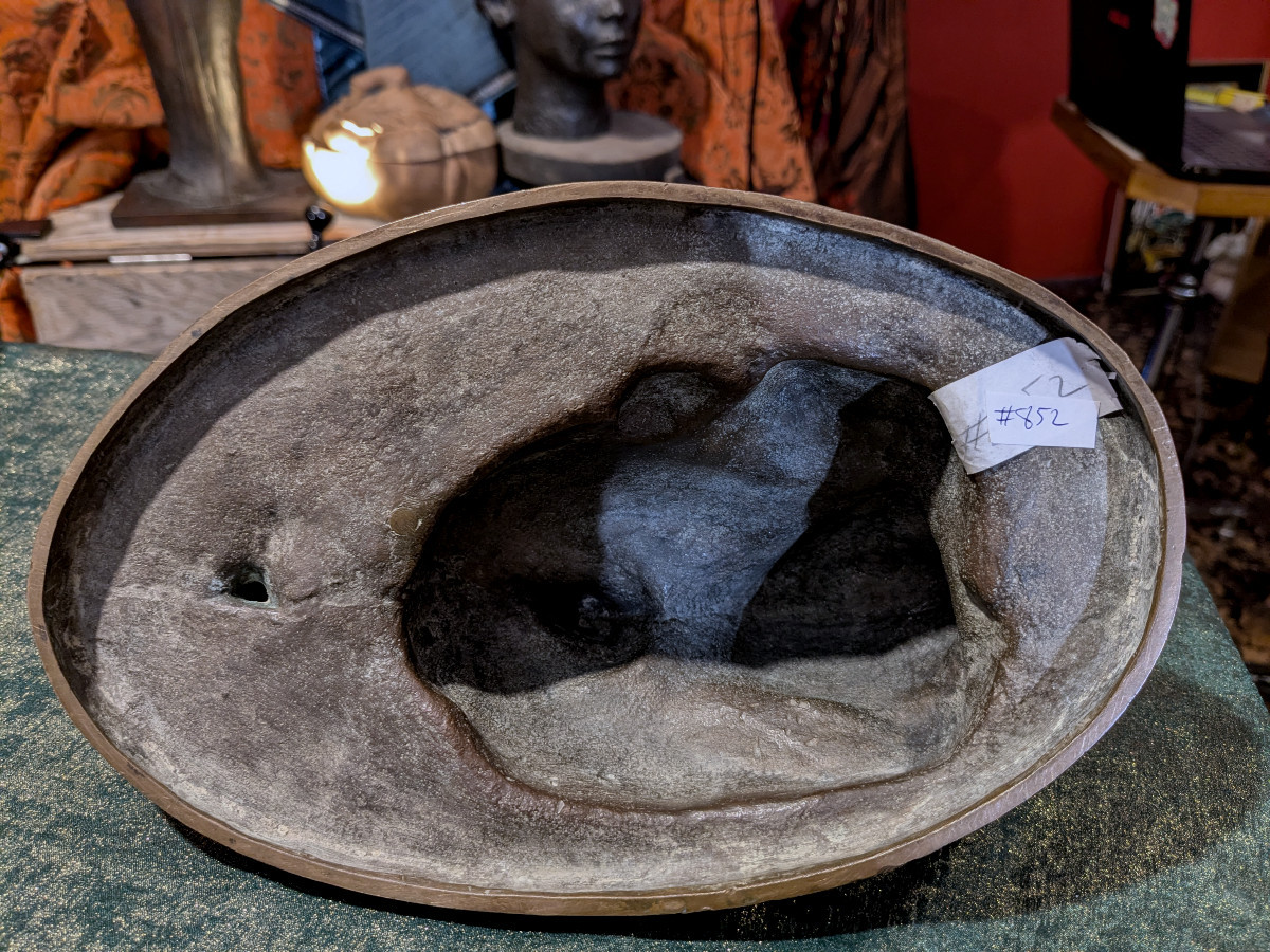 A Mother Hen And Chick - Bronze 1930 By Yuhachi Ikeda - 1886-1963 #852-photo-8