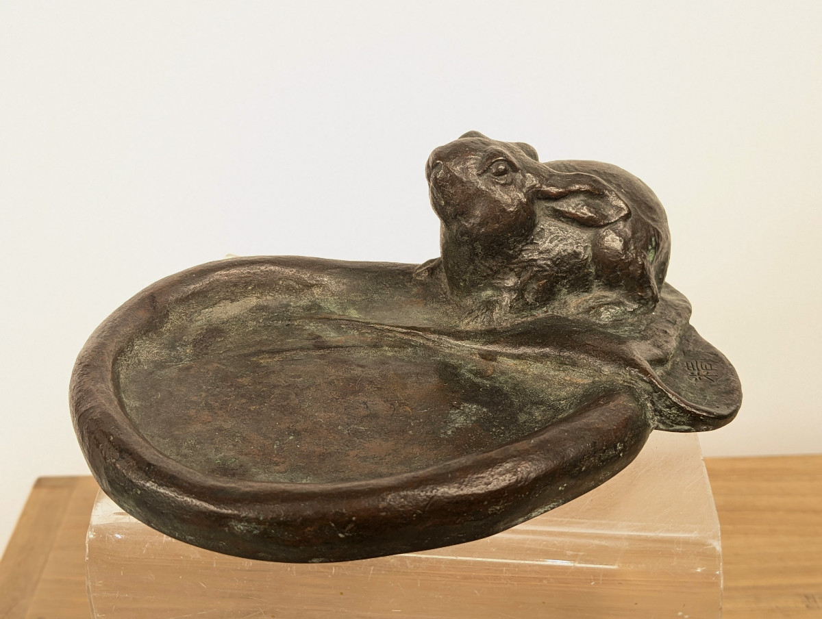 Lapin vide poche - bronze 1920-30 #27