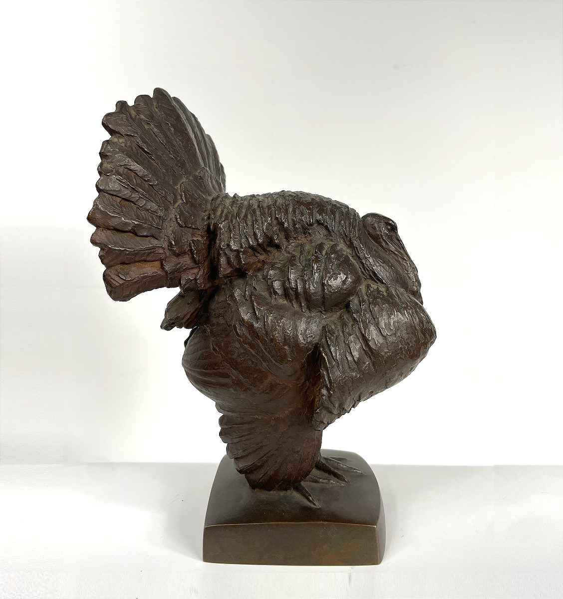 Un dindon sauvage - bronze circa 1950-60 #466