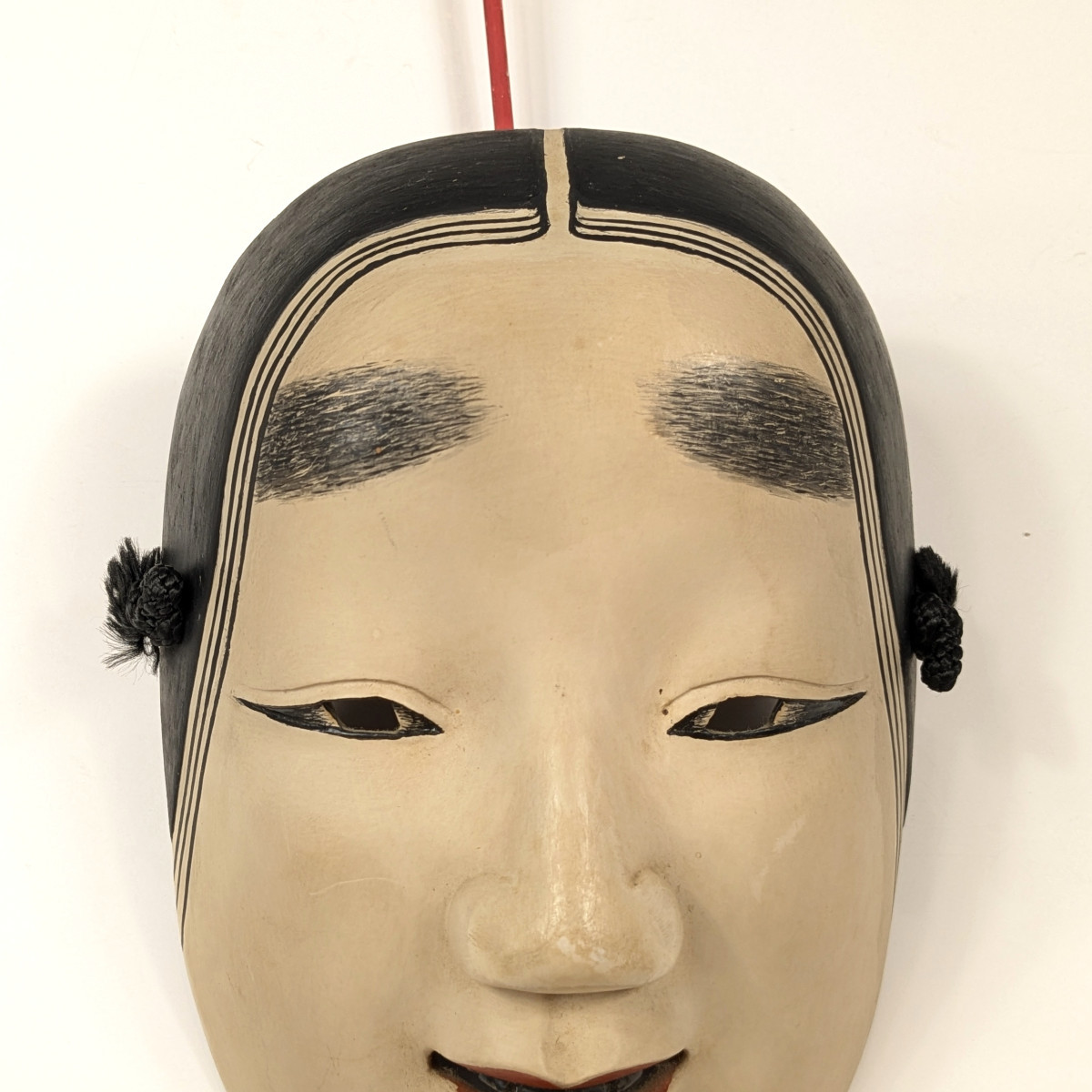 Masque de  théâtre Noh -  travail showa  #981-photo-3