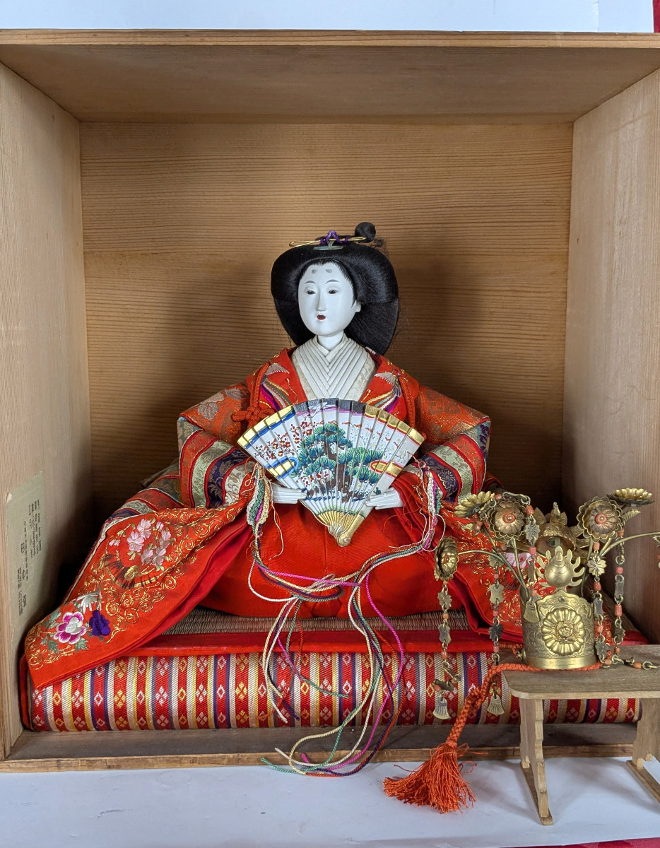 Hina Matsuri Dolls - Imperial Couple - Japan Circa 1950 #378-24-photo-2