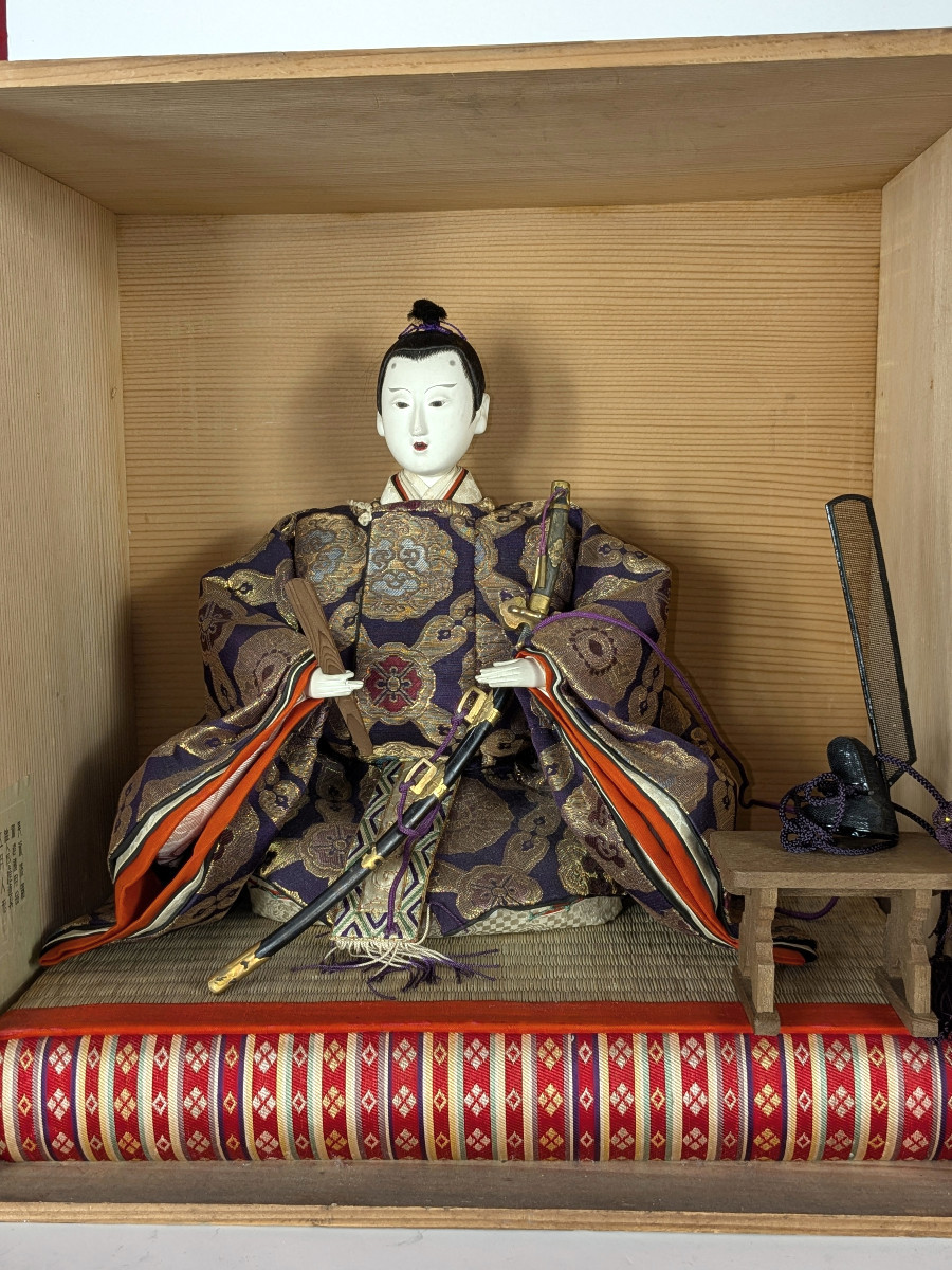 Hina Matsuri Dolls - Imperial Couple - Japan Circa 1950 #378-24-photo-3