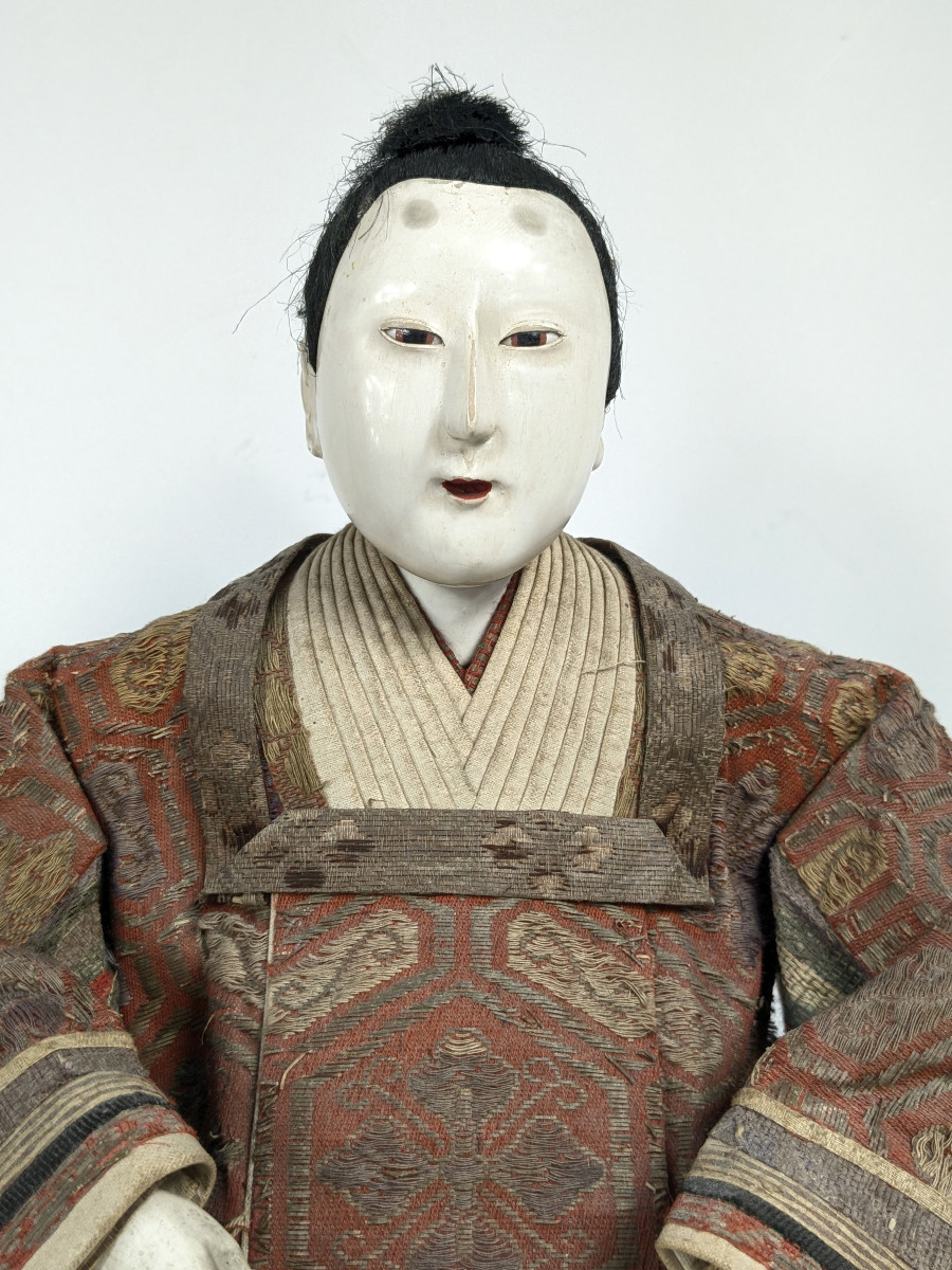 Hina Matsuri Dolls - Imperial Couple - Japan Meiji / Taisho Era #ham000-photo-1