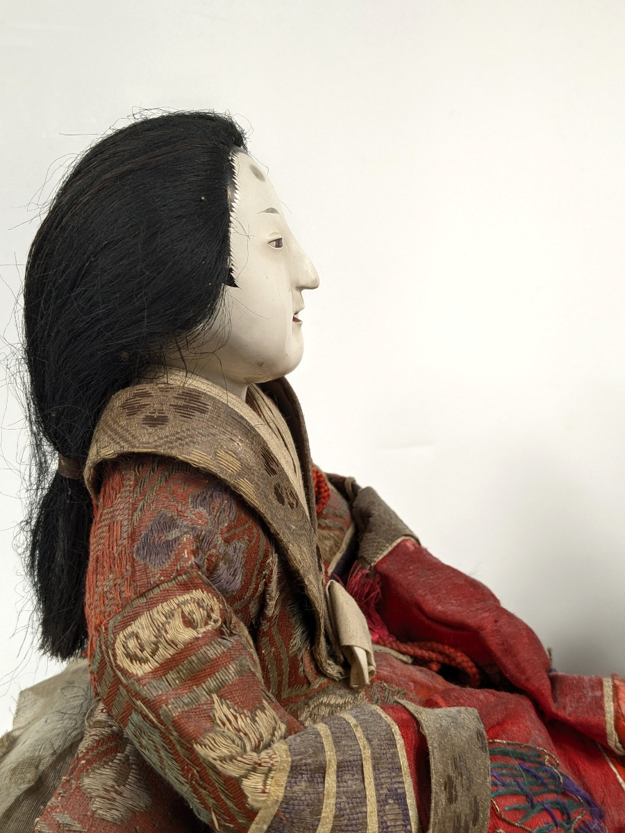 Hina Matsuri Dolls - Imperial Couple - Japan Meiji / Taisho Era #ham000-photo-5