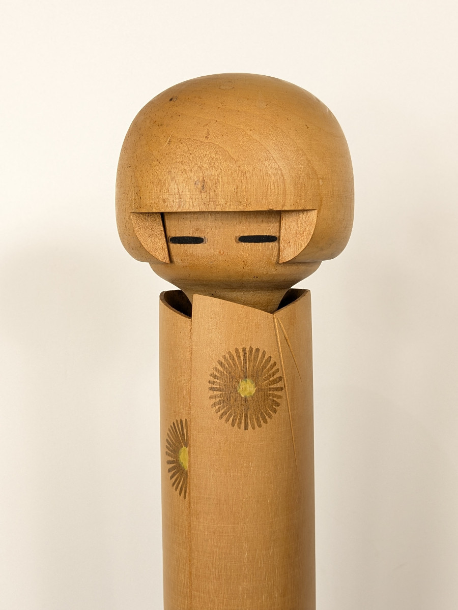 kokeshi vintage 1970 - par Toa Sekigushi ( né 1942) #69-photo-2