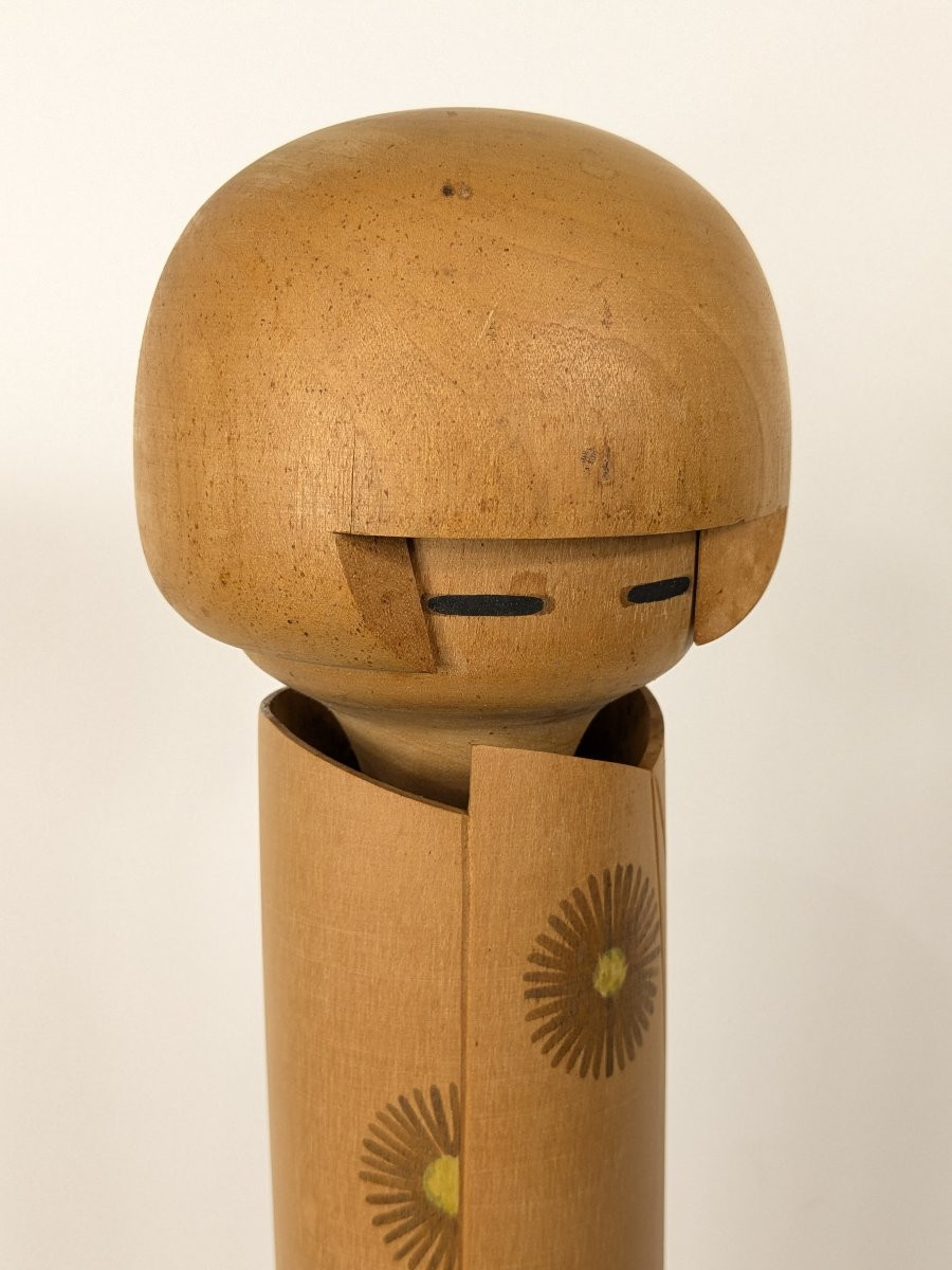 kokeshi vintage 1970 - par Toa Sekigushi ( né 1942) #69-photo-3