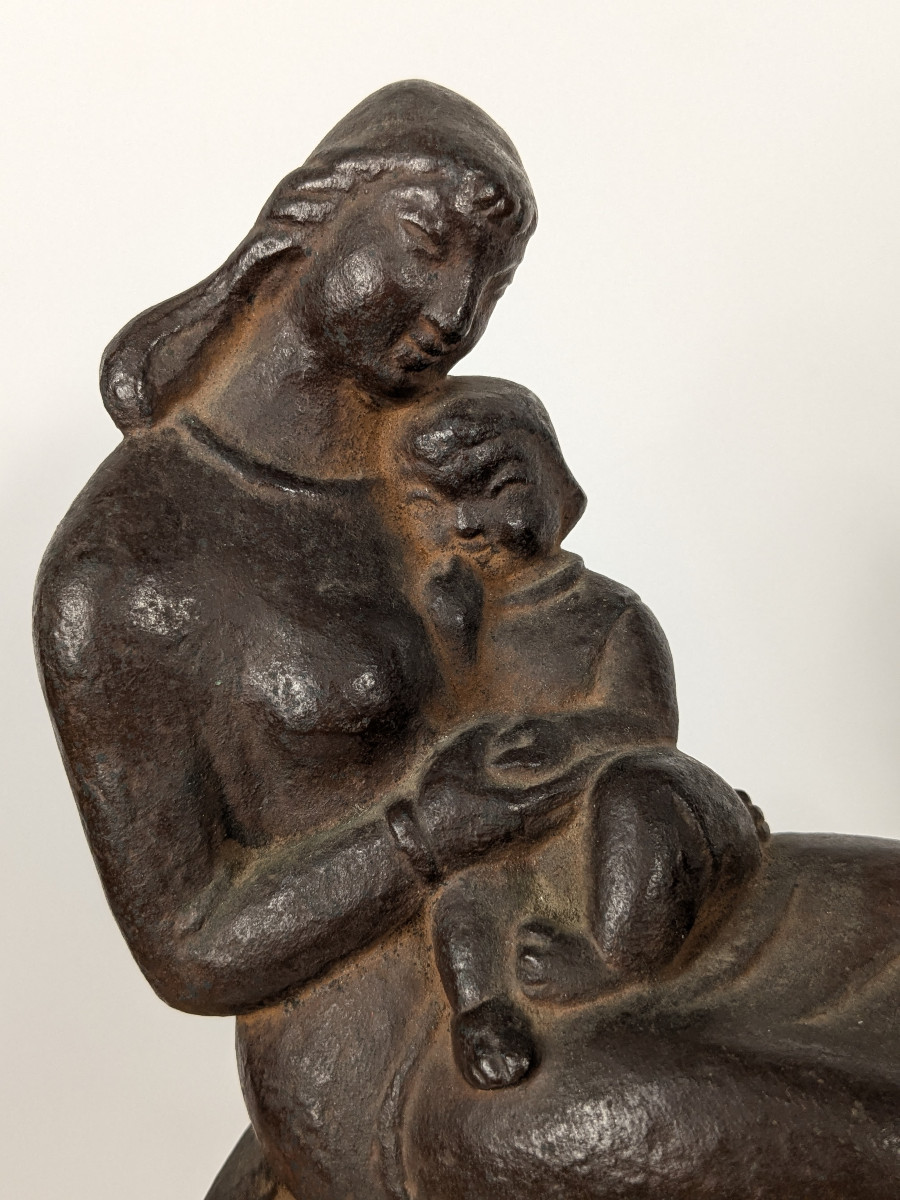 A Maternity Ward - Circa 1930-40 By Toshio Yodoi ( 1911-2005) #61-photo-5