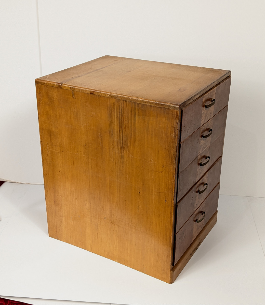 Petit meuble de bureau à poser - Art deco 1930 -50-photo-1