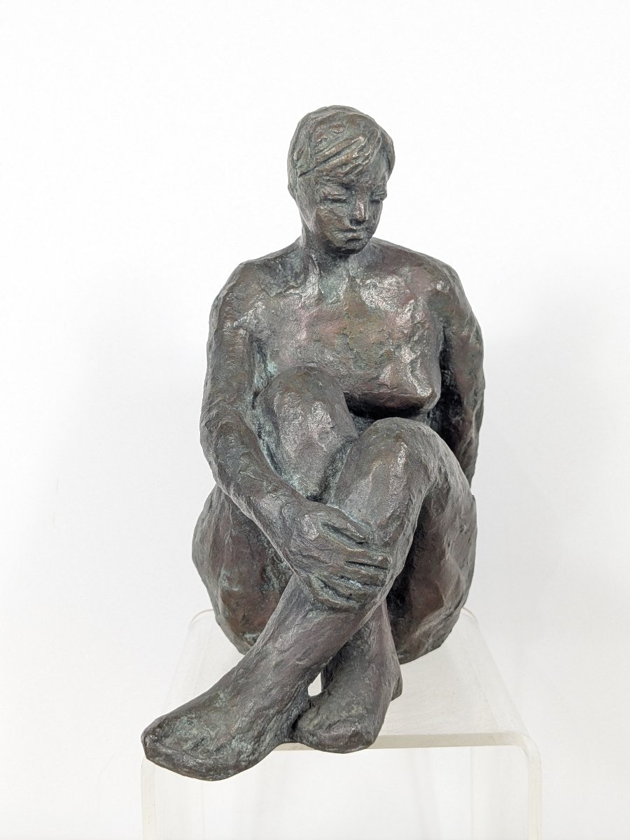 Small Nude Sketch. Bronze By Takashi Sugimura #48-photo-7