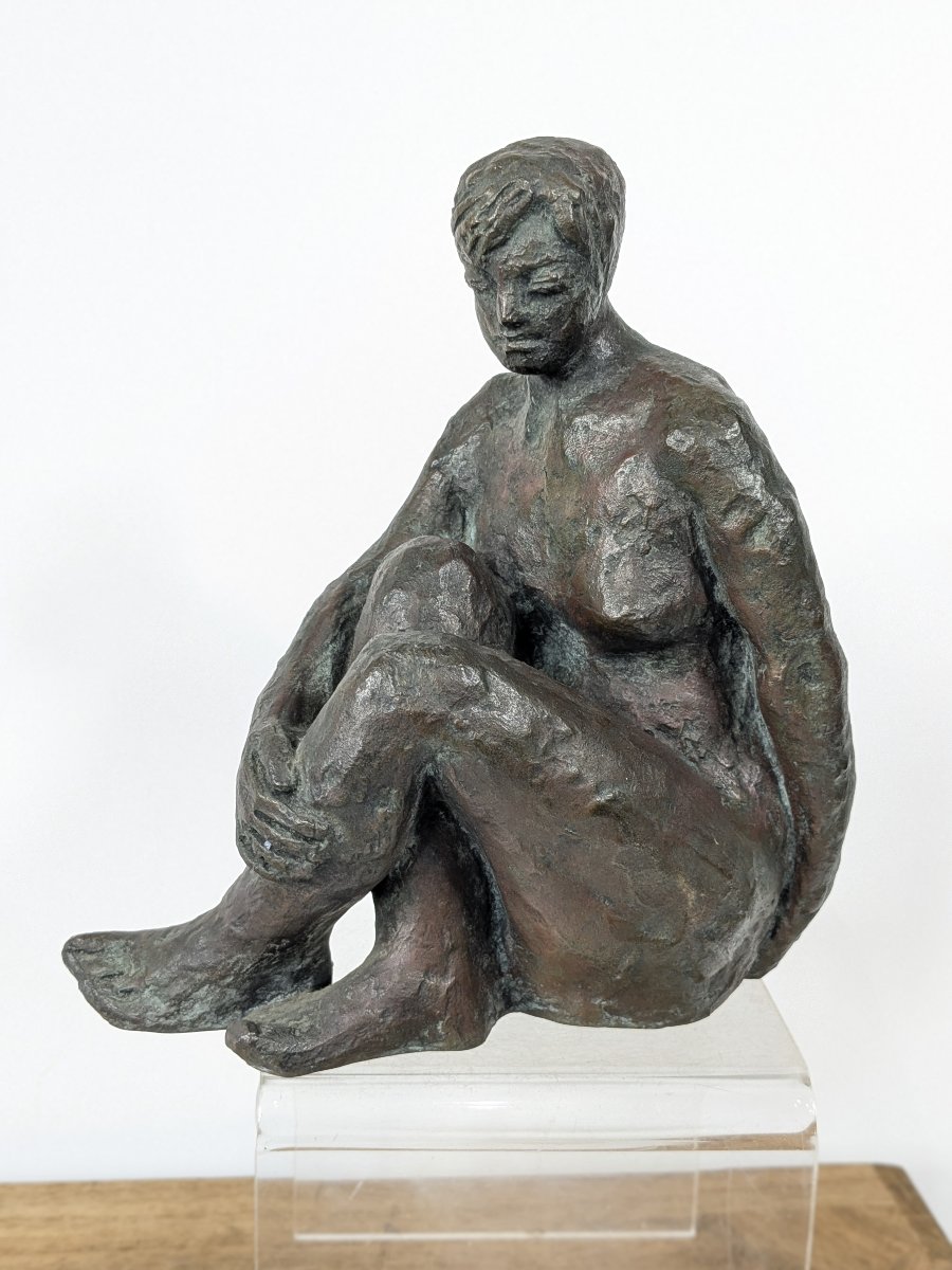 Small Nude Sketch. Bronze By Takashi Sugimura #48