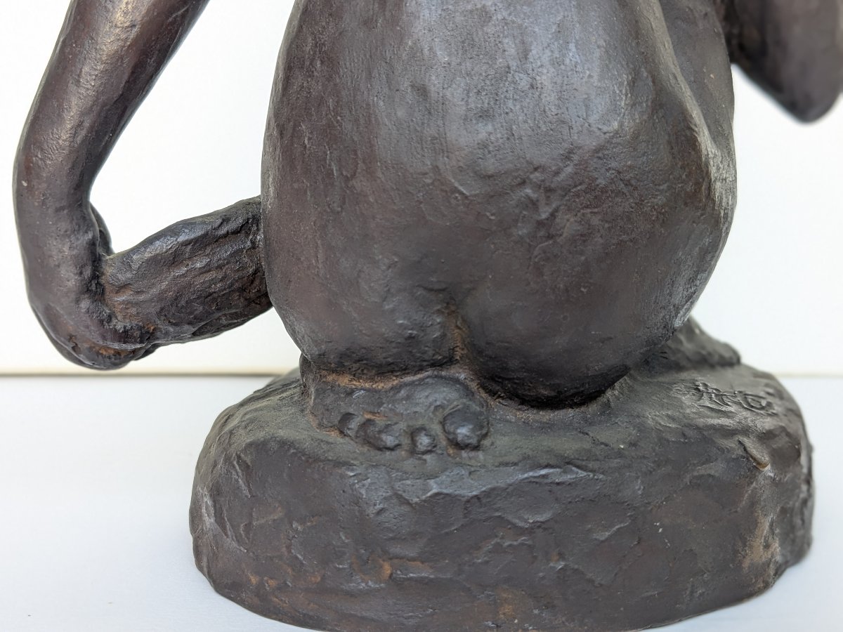 Nude With A Basket Of Fruit - Bronze, Circa 1950 #107-photo-6