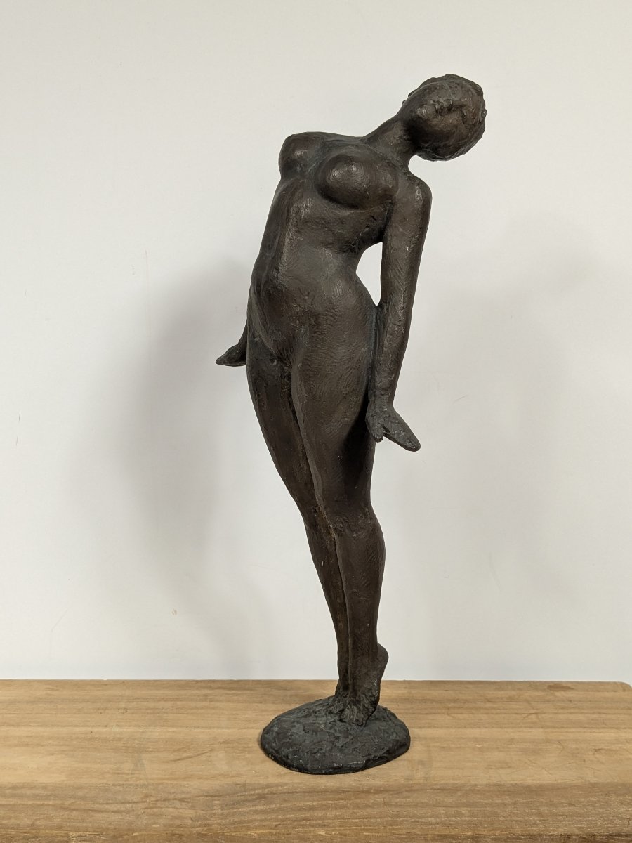Dancing Nude - Bronze, Circa 1950–60 #459-photo-3