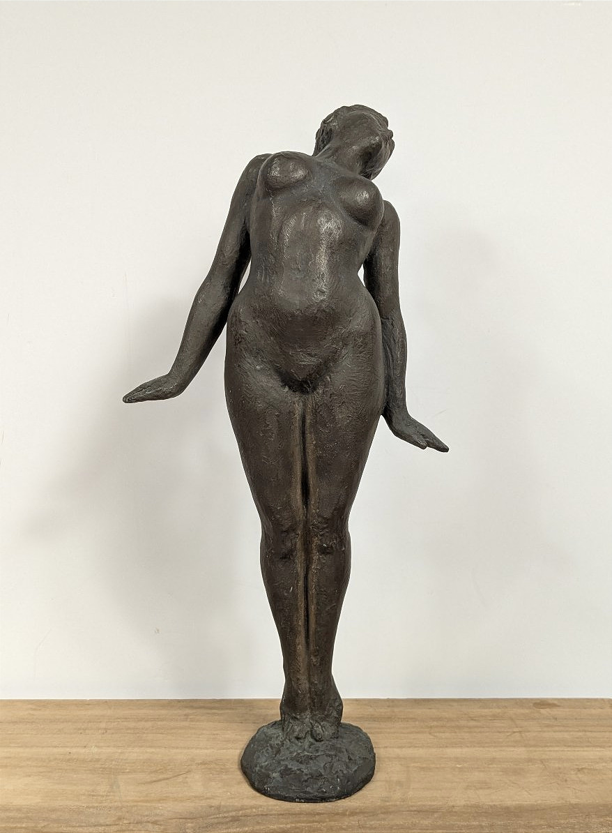 Dancing Nude - Bronze, Circa 1950–60 #459-photo-2
