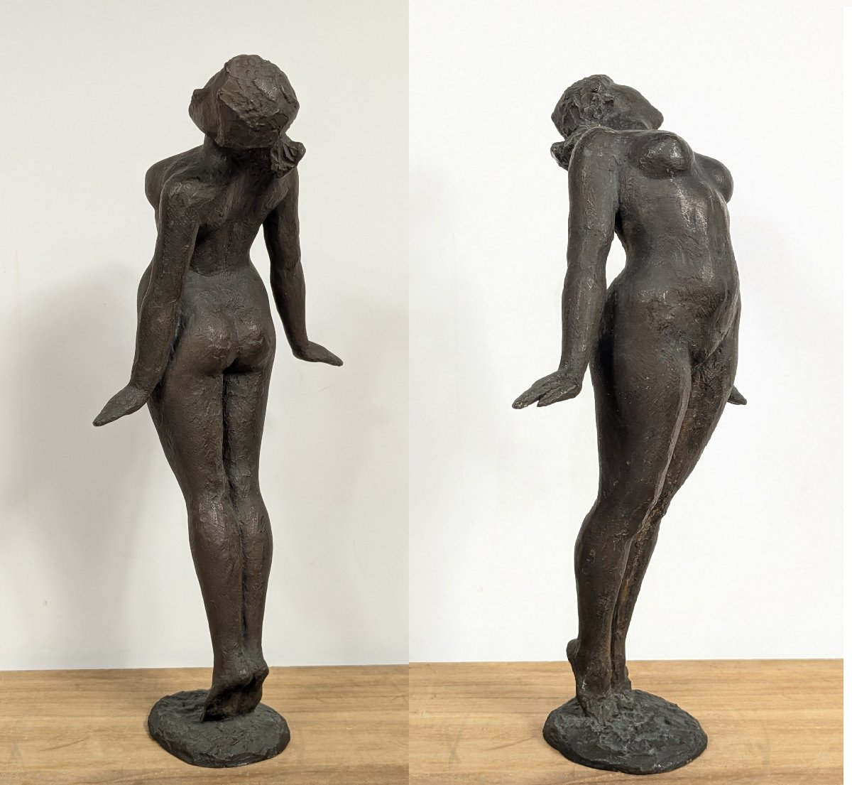 Dancing Nude - Bronze, Circa 1950–60 #459-photo-1